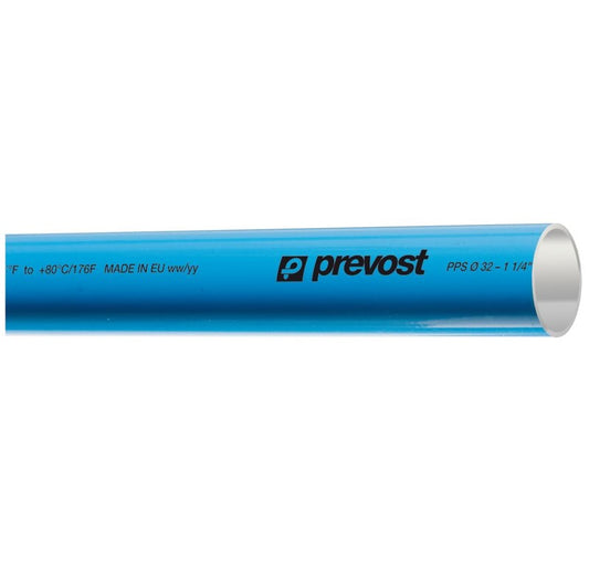 PREVOST Aluminium Blue Pipe For Compressed Air PPS BTU
